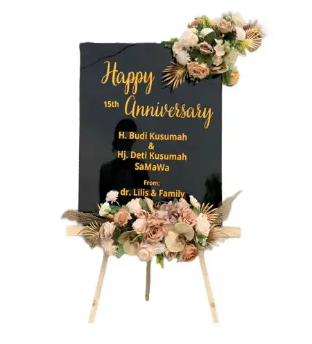 Papan Bunga Akrilik cilimus